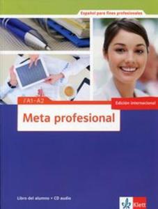 Meta profesional A1-A2 Libro del alumno + CD - 2857789296