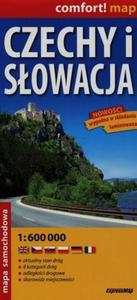 Czechy i Sowacja mapa samochodowa 1:600 000