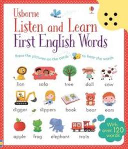 Listen and Learn First English Words - 2857790351