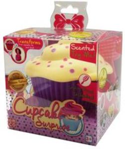 Cupcake Babeczka z niespodziank Kaelyn fioletowa - 2857790358