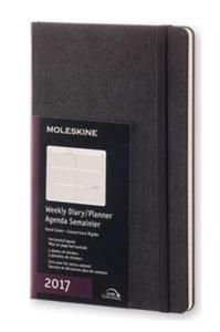 Kalendarz Moleskine 12M 2017 Tygodniowy Horyzontalny L - 2857790766