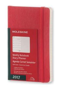 Kalendarz Moleskine 12M 2017 Tydzie+Notatki P - 2857790928