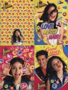 Zeszyt A5 Soy Luna w trzy linie16 kartek 20 sztuk mix - 2857791374