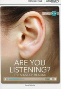 Are You Listening? The Sense of Hearing High Beginning Book with Online Access - 2857791800