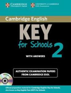 Cambridge English Key for Schools 2 Self-study Pack (Student's Book with Answers and Audio CD) - 2857791936