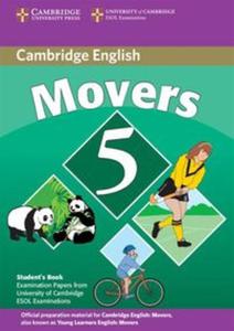 Cambridge Young Learners English Tests Movers 5 Student Book - 2857792239