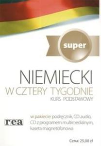 Niemiecki w 4 tygodnie Kurs podstawowy super - 2825665460