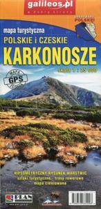 Karkonosze Polskie i Czeskie mapa turystyczna 1:25 000 - 2857793248