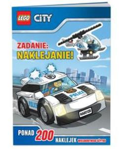 Lego City. Zadanie: naklejanie. LAS-14 - 2857794350