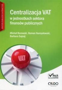 Centralizacja VAT w jednostkach sektora finansw publicznych - 2857795933