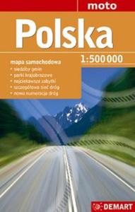 Polska mapa samochodowa 1:500 000 - 2857795966