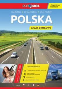 Polska Atlas drogowy z map Europy - 2857796017