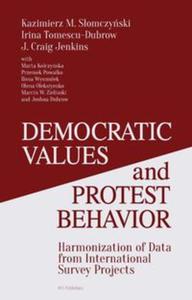 Democratic Values and Protest Behavior - 2857796164