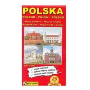 Polska mapa zamkw 1:975 000 - 2857796724