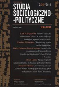 Studia Socjologiczno - polityczne 2(04)/2015 - 2857797102