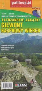 Giewont Kasprowy Wierch 1:20 000 Plan - 2857797666