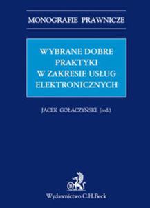 Wybrane dobre praktyki w zakresie usug elektronicznych Wybrane dobre praktyki w zakresie usug...