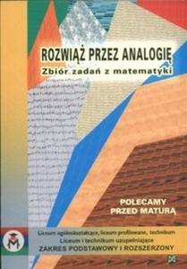 Rozwi przez analogi Zbir zada z matematyki - 2825665865