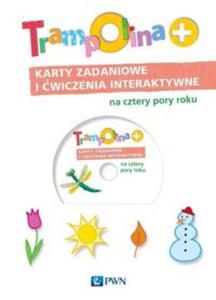 Trampolina+ Karty zadaniowe i wiczenia interaktywne na cztery pory roku - 2857800690