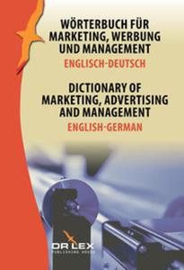 Dictionary of Marketing Advertising and Management English-German - 2857800726