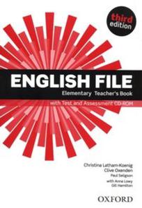 English File Elemenary Teacher's Book +CD - 2857801611