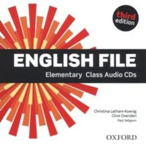 English File Elemenary Ciass Audio CD - 2857801829