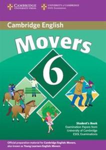 Cambridge Young Learners English Tests 6 Movers Student's Book - 2857802254