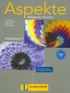 Aspekte Mittelstufe Deutsch Arbeitsbuch 2 z pyt CD - 2825666067