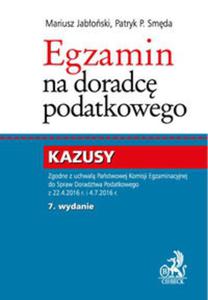 Egzamin na doradc podatkowego. Kazusy - 2857803196