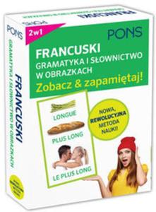 Gramatyka i sownictwo francuskie w obrazkach - zobacz i zapamitaj! - 2857803542