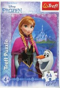 Puzzle 54 Mini W krainie lodu Anna - 2857804243