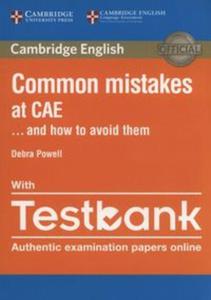 Common Mistakes at CAE with Testbank