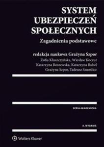 System ubezpiecze spoecznych Zagadnienia podstawowe - 2857804488