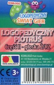 Karty Logopedyczny Piotru Cz II - goska /RZ - 2857805641