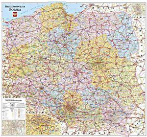 POLSKA - MAPA CIENNA KODOWA /NOWE WYDAN IE/ DEMART - 2857806033