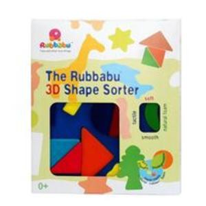 Sorter 3D geometryczne ksztaty, Rubbabu - 2857807096