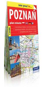 Plan miasta Pozna 1:20 000 papierowy - 2857807831