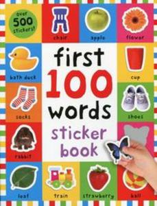 First 100 Words Sticker Book - 2857808025