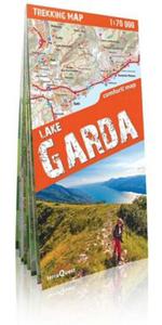 Jezioro Garda (Lake Garda) trekking map laminowana mapa trekkingowa 1:70 000 - 2857808073