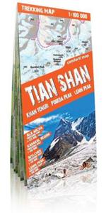 Tien Shan Tian Shan mapa trekkingowa - 2857808087