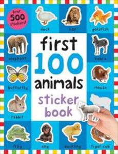 First 100 animals sticker book - 2857808233