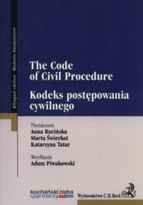 The Code of Civil Procedure Kodeks postpowania cywilnego - 2857808236