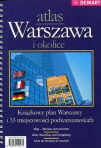 Warszawa i okolice Atlas - 2857808717