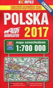 Polska 2017 Mapa samochodowa 1:700 000 - 2857808777