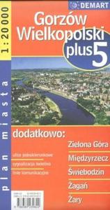 Gorzw Wielkopolski plus 5 1:20 000 plan miasta - 2825666348