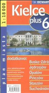 Kielce plus 6 1:18 000 plan miasta - 2825666350