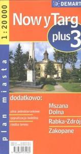 Nowy Targ plus 3 1:20 000 plan miasta - 2825666354