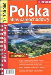 Polska 1:300 000 atlas samochodowy - 2825666361