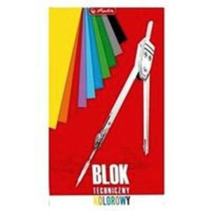 Blok techniczny A3 kolorowy 10 kartek - 2857809799