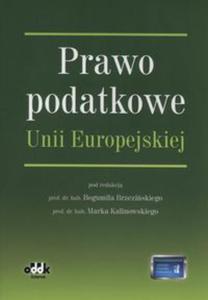 Prawo podatkowe Uni Europejskiej - 2857810249